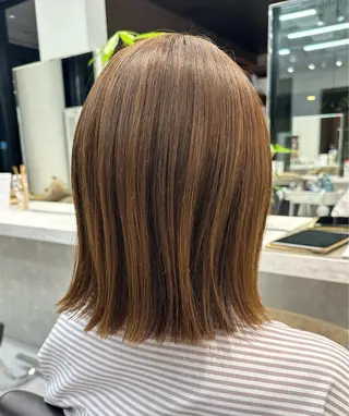 ミディアム 山﨑 燦人のヘアスタイル