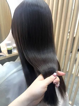 セミロング カラー 飯田橋神楽坂＊個室 髪質改善hitomiのヘアスタイル