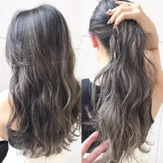 ロング カラー ヘアアレンジ BANK'S hair所属・💐ケラチン 髪質改善寺坂雄飛💐のヘアスタイル