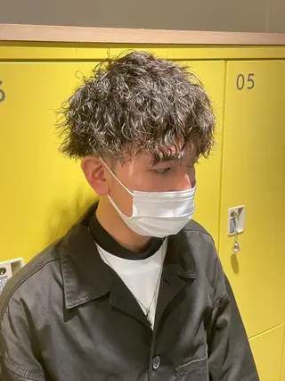 パーマ メンズ Le'a所属・渋谷/フェード/ 國分 翔のヘアスタイル