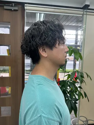 ショート パーマ メンズ メンズパーマの達人 /タカシマ　ダイスケのヘアスタイル