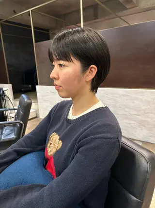 ショート ROBBY表参道所属・木村【似合わせ ショート】無料✨のヘアスタイル