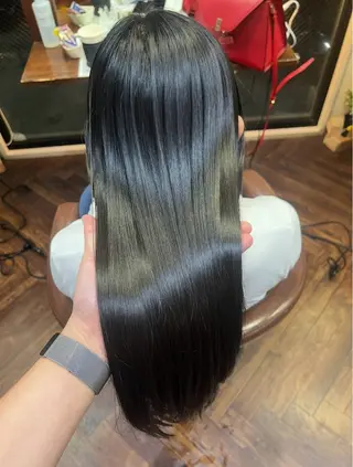 ロング 髪質改善／天神今泉 ソエジマリオのヘアスタイル
