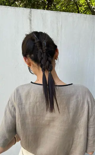 ロング カラー 鈴木 三保のヘアスタイル