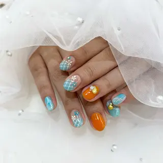 ネイル pool Yuzu🌷のネイルデザイン