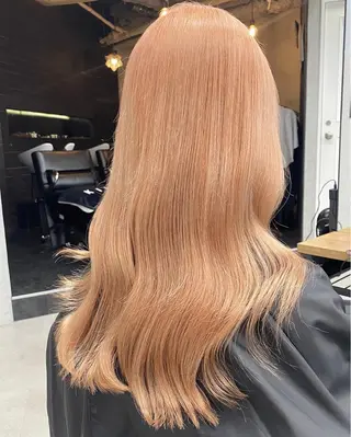 ロング カラー ヘアアレンジ 🫧透明感カラー/ ナルハ🫧のヘアスタイル