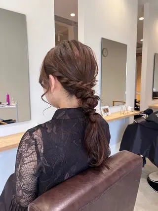 ヘアアレンジ 🌼あんなtrend color🌼のヘアスタイル