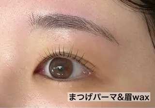 アイブロウ Gluck所属・ユリ|韓国風|束感| まつパ|まつエク|眉のマツエク・マツパデザイン