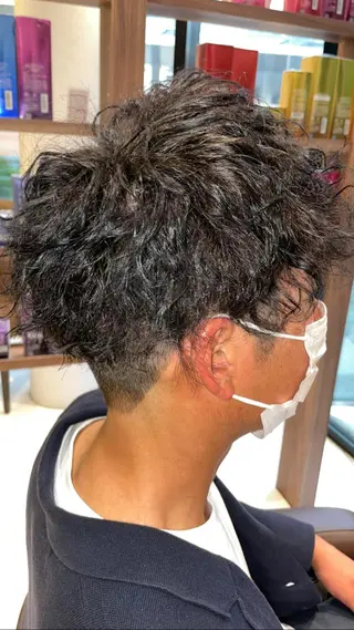 パーマ メンズ Ash川越店/ 米川 武志のヘアスタイル