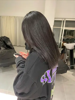 セミロング 🧚つやさらhair 🧚manakaのヘアスタイル