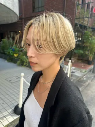 ショート 骨格診断で絶対可愛い ✨丸みショート✨凌弥のヘアスタイル