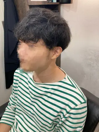 ショート メンズ 徒歩3分ビジネスマン カット👦🏻うしだのヘアスタイル