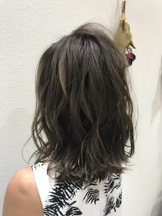 ミディアム カラー Miku❇️ フェイスレイヤーのヘアスタイル