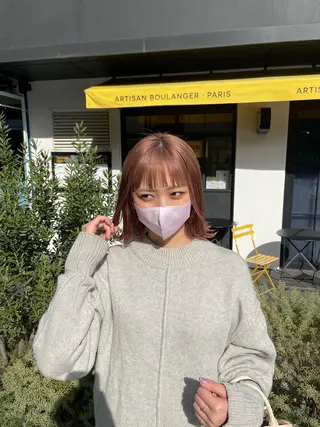 ミディアム F.所属・miku 🍑髪質改善サロンのヘアスタイル