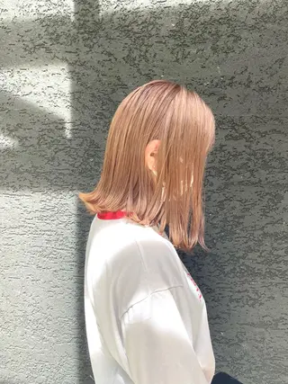 カラー qpula所属・qpula misuzuのヘアスタイル