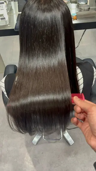 ロング カラー パーマ 🌈艶髪/髪質改善 新宿itouのヘアスタイル