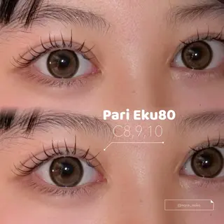 マツエク・マツパ NORAアイラッシュ 🩵NANAKOのマツエク・マツパデザイン