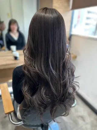 ロング カラー coupe ciseauxのヘアスタイル