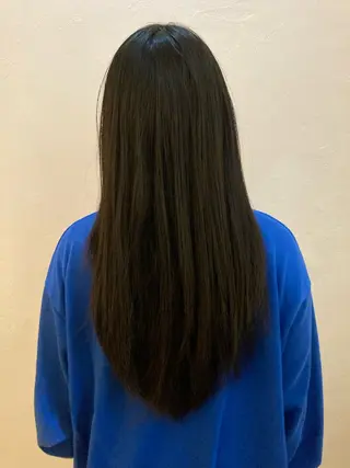 ロング カラー パーマ ヘアアレンジ メンズ キッズ クスキ カイトのヘアスタイル