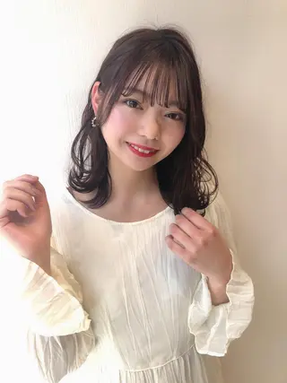 ミディアム カラー 🌟イメチェン美容師 🌟清水 大輝のヘアスタイル