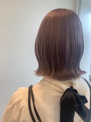 カラー 村松 萌のヘアスタイル