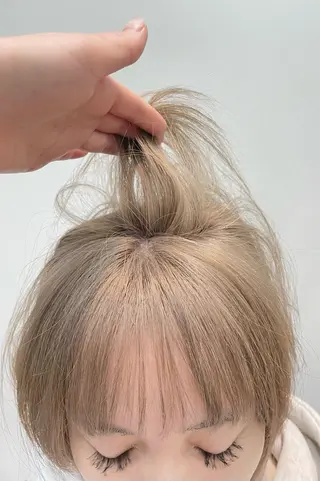 ミディアム カラー RINOSHORES YOKOHAMA.日本大通り店所属・ハイトーン nagisaのヘアスタイル