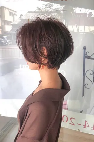 ショート 進 詩織のヘアスタイル