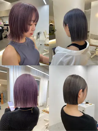 ミディアム 柴田泰秀sotti. 髪質改善/ブリーチのヘアスタイル