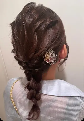 ロング ヘアアレンジ T Ayaのヘアスタイル