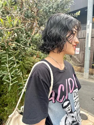 ショート パーマ sakoda shunkiのヘアスタイル