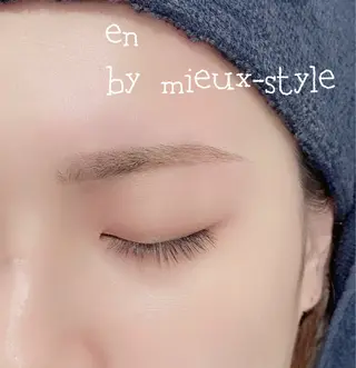 アイブロウ Na0 .en ornerのマツエク・マツパデザイン