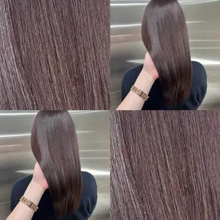 セミロング カラー パーマ L’me  TOKYO by youres所属・《柔らかhair𓍯 》木村美姫のヘアスタイル