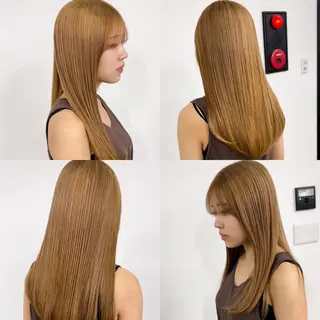 ロング カラー 🥇近藤 恭輔🥇 Recharme新保のヘアスタイル