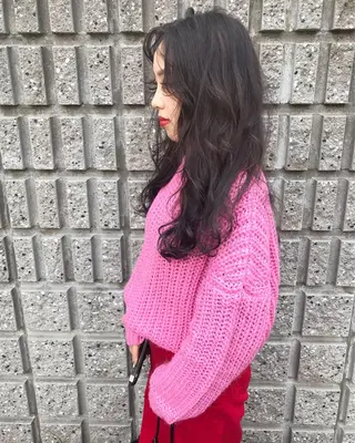 ロング カラー レイヤー/顔周り /AKARIのヘアスタイル