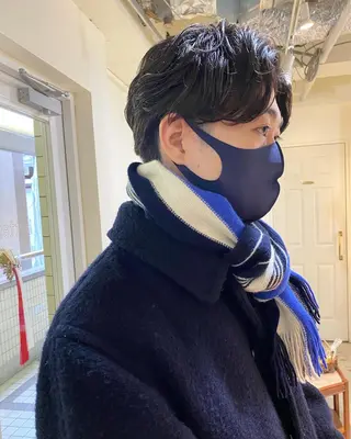 メンズ パーマ美容師 hanaのヘアスタイル