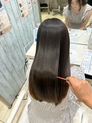 ロング 艶髪の神様 瀧田嵐士🇰🇷のヘアスタイル
