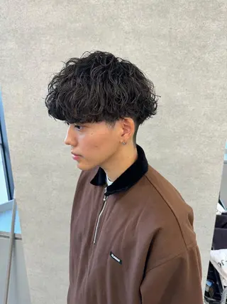 メンズ パーマ ⚡️渋谷⚡️ メンズパーマ⚡️のヘアスタイル