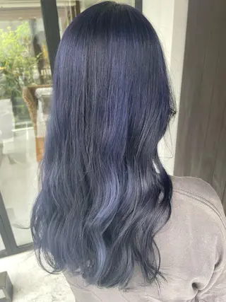 ロング カラー SARAJU所属・ハイトーンカラー/ SARAJU　なごむのヘアスタイル