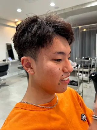 メンズ インナーカラー ✂️櫻井海星のヘアスタイル