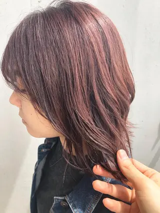 ミディアム カラー ☘️em HAIR 内藤光哉🍀のヘアスタイル