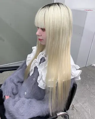 ロング カラー ヘアアレンジ 🎀プルエクステ みまひかる🎀のヘアスタイル