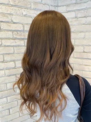 ロング カラー ブリーチ超特化美容師 ☯️ルカ✡️💫のヘアスタイル