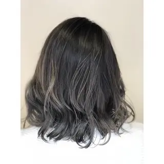 ミディアム カラー 門田 恭弥のヘアスタイル