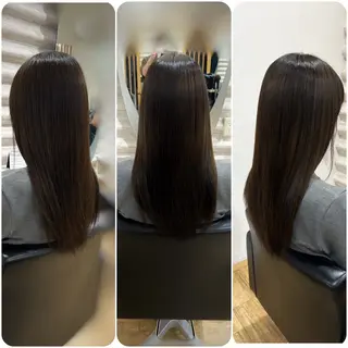 ロング カラー カラーダメージが艶々 『ケア特化店』KONのヘアスタイル