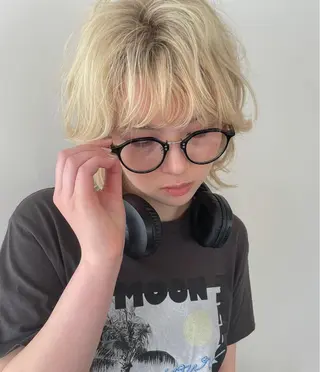 ミディアム カラー chiharu ボブ/レイヤーのヘアスタイル