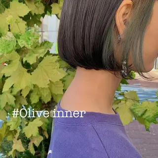 ショート カラー 萌花 moeka /韓国/レイヤーのヘアスタイル