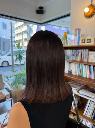 ミディアム 北本 万実のヘアスタイル