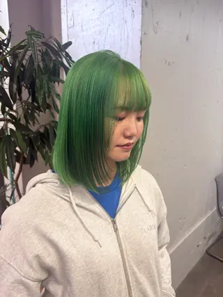 カラー ロングレイヤー ¥0🎀MEIのヘアスタイル