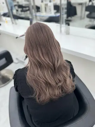 ロング 🌛ハイトーン/ パーマ/MANA🩶のヘアスタイル