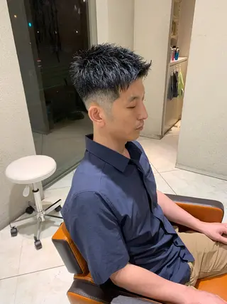 ショート メンズ 山中 翔平のヘアスタイル